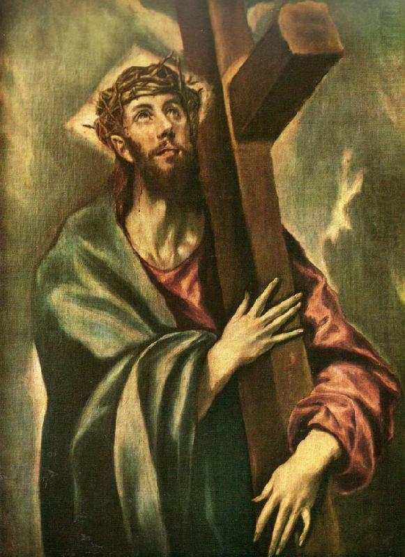christ bearing the cross, El Greco